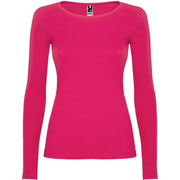 Roly CA1218 - Comfortabele Dames Longsleeve T-shirt met Fijne Halslijn