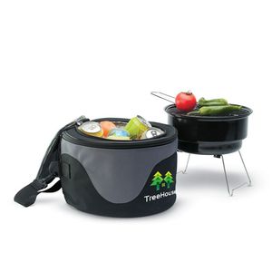 DONAU BBQ Koeltas met Ingebouwde Grill