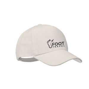 NAIMA CAP Eco-Friendly Hemp Baseball Cap with Brass Clips - GiftRetail MO6176