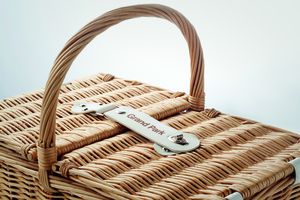 MIMBRE PLUS 4-persoons rotan picknickmand