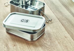 DOUBLE CHAN RVS lunchbox 1200ml