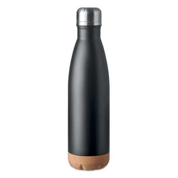 ASPEN CORK Dubbelwandige fles 600 ml - GiftRetail MO6313