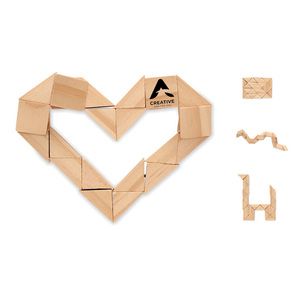 STUKIE Houten puzzel/hersenbreker