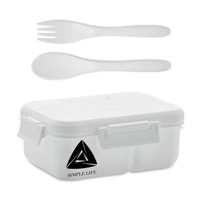 MAKAN Lunchdoos met bestek in PP