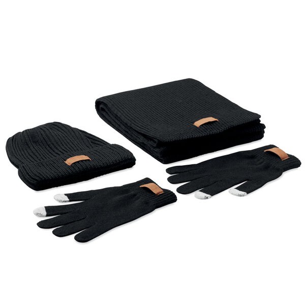 DENALI Set van 3 RPET winterartikelen - GiftRetail MO6651
