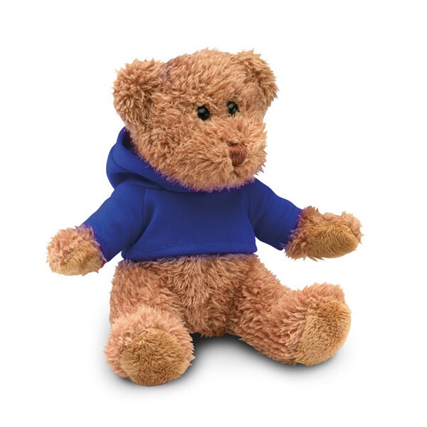 JOHNNY Teddybeer met sweatshirt - GiftRetail MO7375
