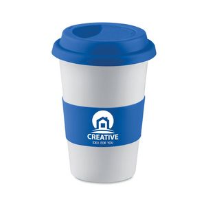 TRIBECA Keramische mok met silicone - GiftRetail MO7683