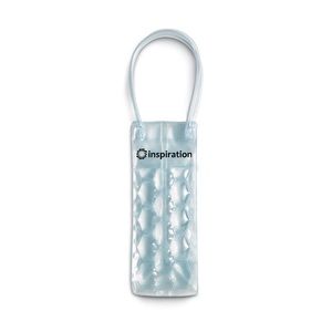 BACOOL Transparent PVC Bottle Cooler Bag for Freezer