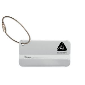 TAGGY Duurzame Aluminium Kofferlabel voor Reizen