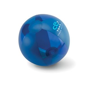 AQUATIME Transparent & Solid Inflatable Beach Ball - GiftRetail MO8701