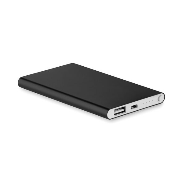 POWERFLAT Aluminium PowerBank 4000mAh - GiftRetail MO8735