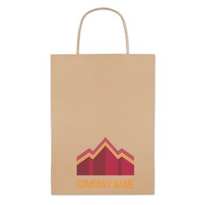 PAPER MEDIUM Papieren tas Medium 150 gr/m² - GiftRetail MO8808