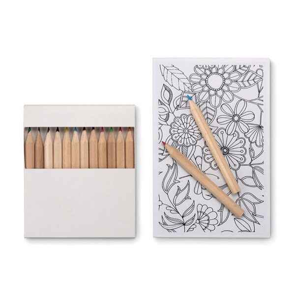 PAINT&RELAX Kleurkaarten voor volwassenen - GiftRetail MO8850