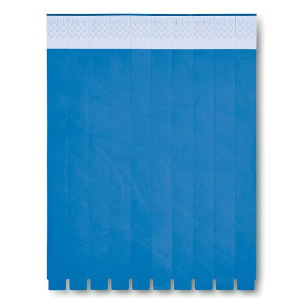 TYVEK 1 Vel met 10 event armbandjes - GiftRetail MO8942