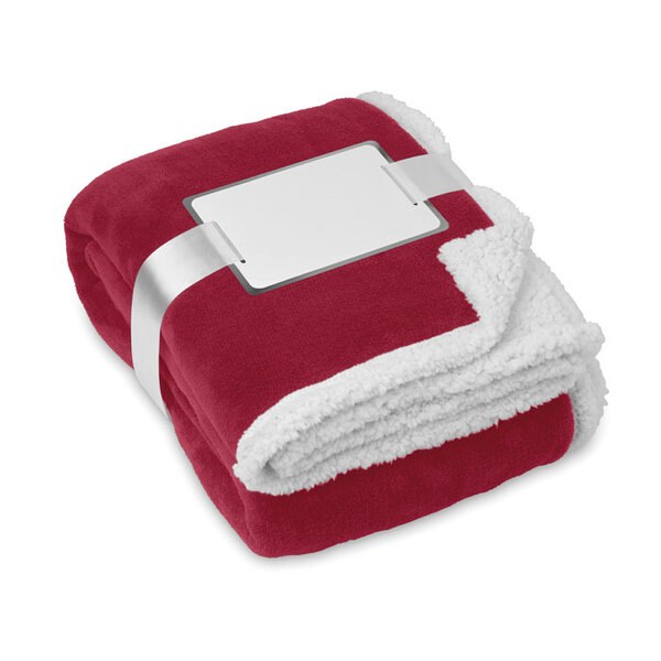 ZERMATT Zachte Coral Fleece Sherpa Deken 120x150 cm - GiftRetail MO9089