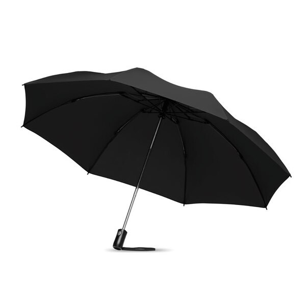 DUNDEE FOLDABLE Opvouwbare reversible paraplu - GiftRetail MO9092