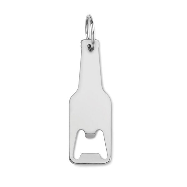 BOTELIA Aluminium sleutelhanger fles - GiftRetail MO9247