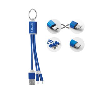 RIZO Sleutelhanger met oplaadkabel - GiftRetail MO9292
