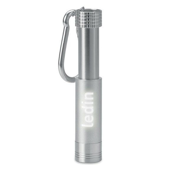 POP LIGHT Aluminium/ABS LED zaklampje - GiftRetail MO9381