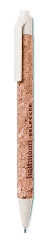 MONTADO Eco-Friendly Cork and Wheat Straw Ballpoint Pen