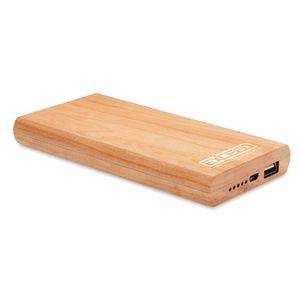 ARENAPOWER Powerbank bamboe 4000 mAh