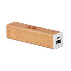 POWERBAM 2200 mAh Bamboe powerbank