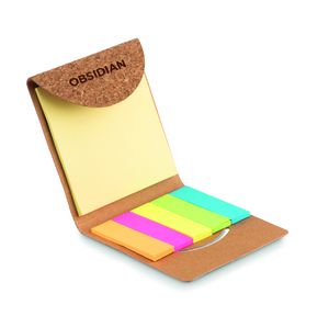 FOLDCORK Memoboekje kurk