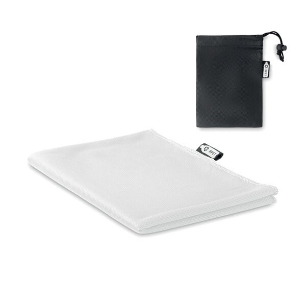 TUKO RPET RPET Eco-Friendly Quick-Dry Sports Towel with Net Bag - GiftRetail MO9918