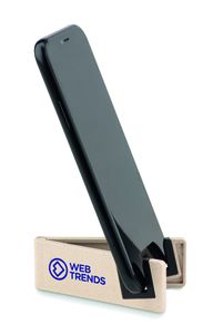 STANDOL Eco-Friendly Bamboo and ABS Mobile Phone Stand - GiftRetail MO9994