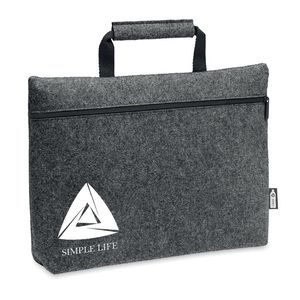 TAPLA RPET vilt laptop tas met rits