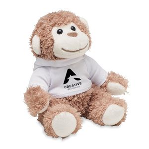 LENNY Knuffel Aap met Hoodie voor Sublimatie