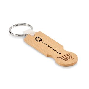 COMPRAS Bamboe winkelwagenmuntje