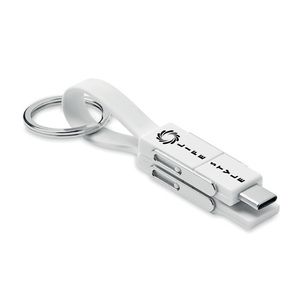 KEY C Sleutelhanger met 4 in 1 kabel