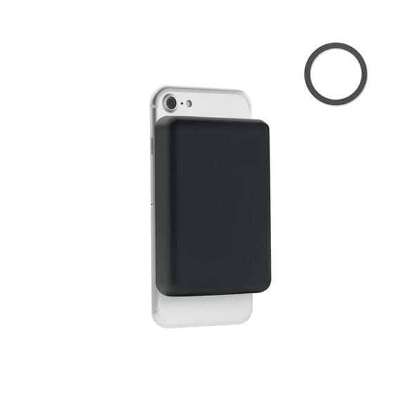 DOUBLETIC Caricatore wireless magnetico 1 - GiftRetail MO6874