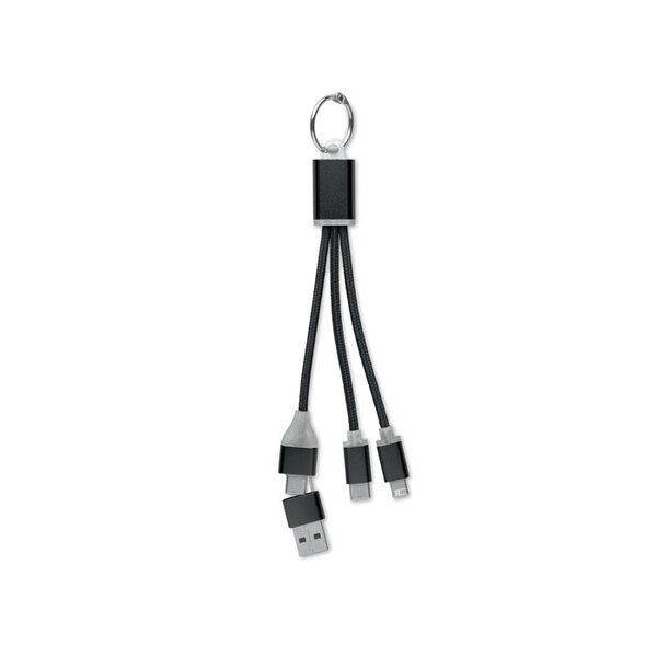 BLUE BLAUW 4 in 1 oplaadkabel type C - GiftRetail MO2141