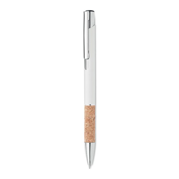 VERIA Pen van aluminium en bamboe - GiftRetail MO2158