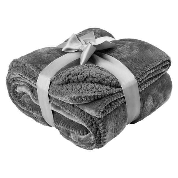 Goya 36510 - Dual-Sided Velvet & Sherpa Comfort Blanket TEMPEST