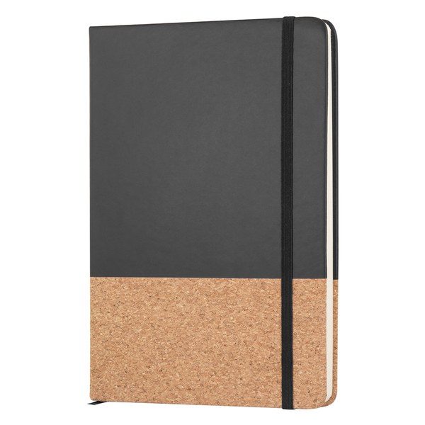 Goya 38552 - A5 Notitieboek PU & Kurk Cover, Elastiek BOUND