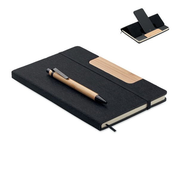 NOTEMIX Set notitieblok telefoonhouder - GiftRetail MO2390