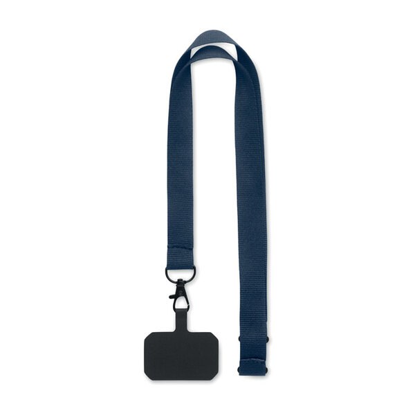 AMESTE Polyester Phone Holder Lanyard with Safety Buckle - GiftRetail MO2120