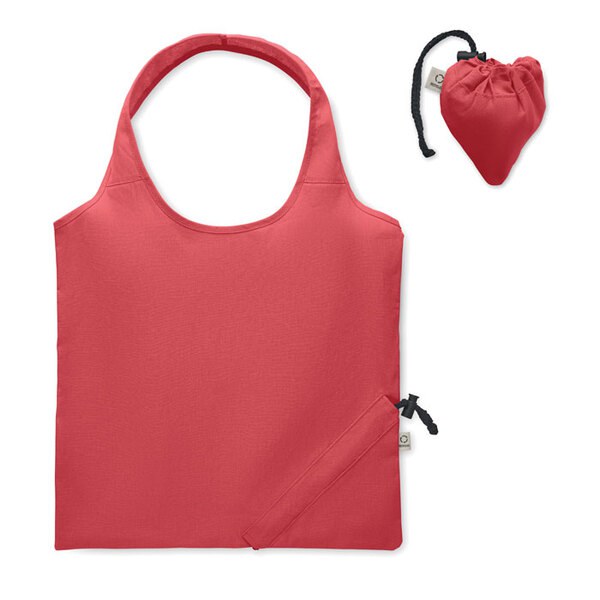 CARRIE COLOUR Foldable shopping bag 140 gr/m² - GiftRetail MO2487