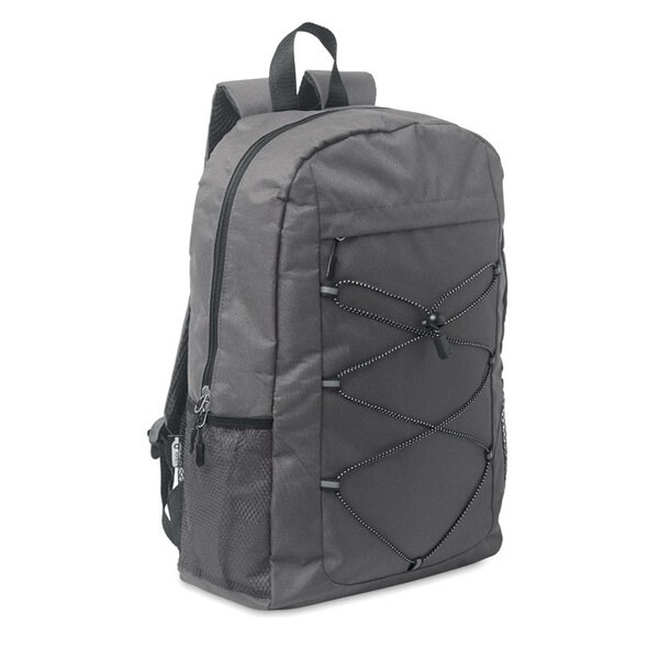 HIGE 600D RPET polyester backpack - GiftRetail MO2491