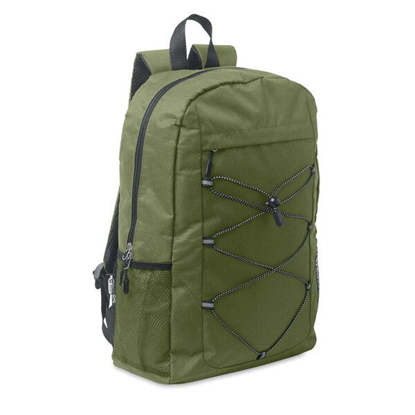 HIGE 600D RPET polyester backpack - GiftRetail MO2491