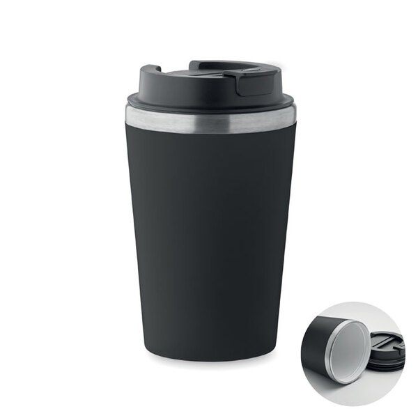 BLERM Beker met keramische voering 350ml - GiftRetail MO2572