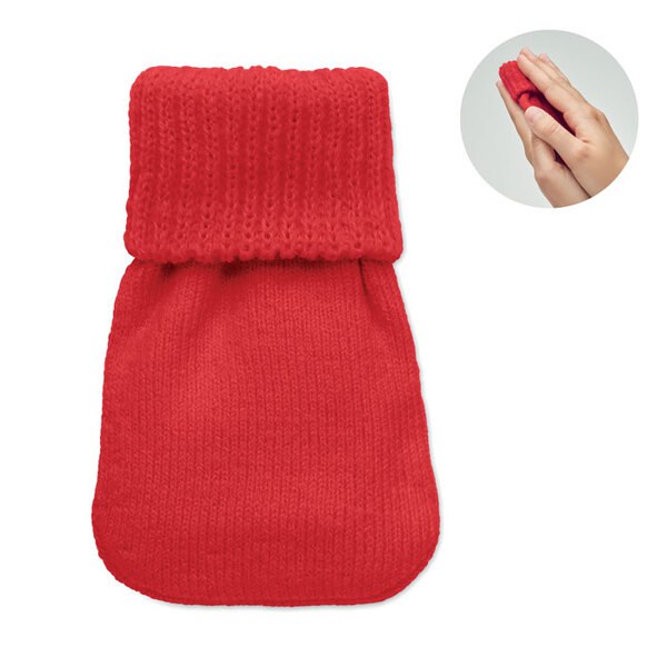 WARMMUFF Handwarmer gebreid polyester - GiftRetail MO2667