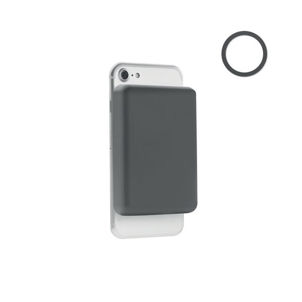 DOUBLETIC Caricatore wireless magnetico 1 - GiftRetail MO6874