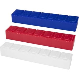 Dose 7 daagse organizer voor multivitaminen - EgotierPro 126373