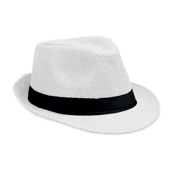 BOOWIE Papieren strohoed - GiftRetail MO2367