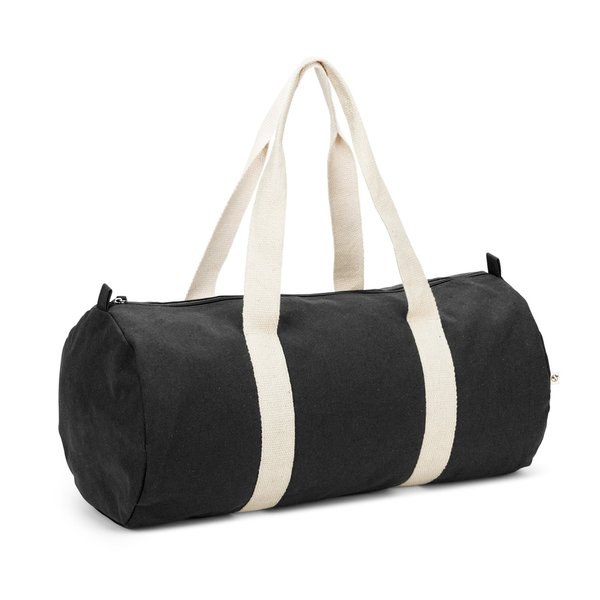 Sports bag in recycled cotton and recycled polyester (380 g/m²) - Egotier 92535