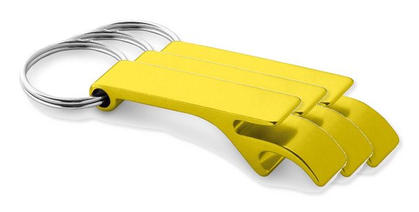 Pak van 30 Egotier 93151 - Aluminium sleutelhanger met capsule-opener